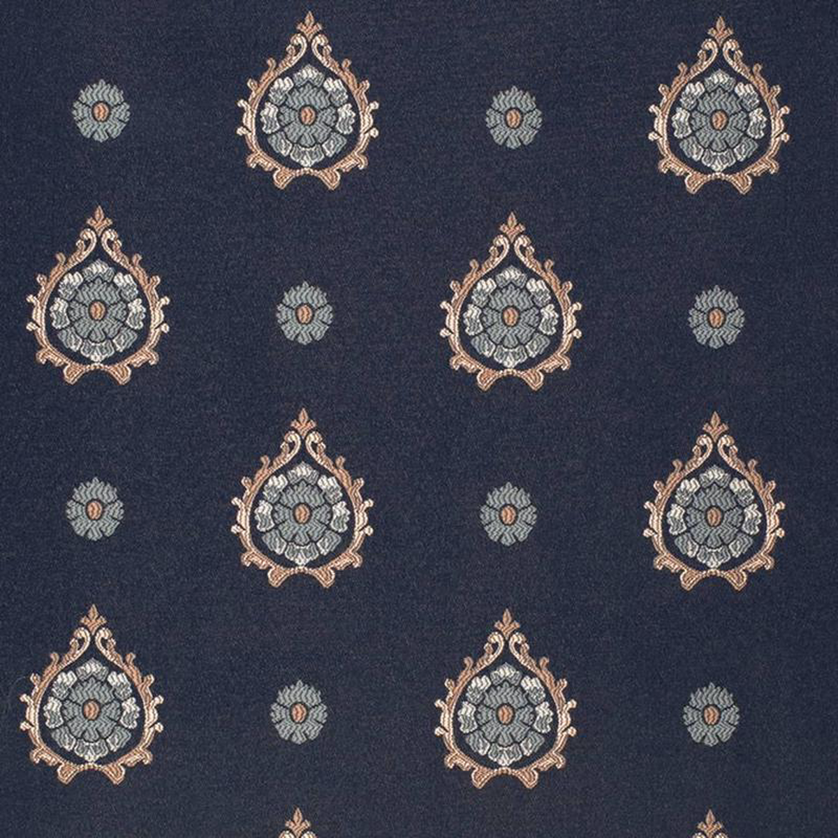 D4418 Aurora Navy by Charlotte Fabric