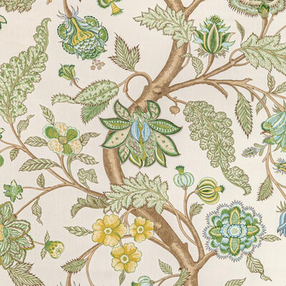 Palampore Print Spring by Lee Jofa Fabric
