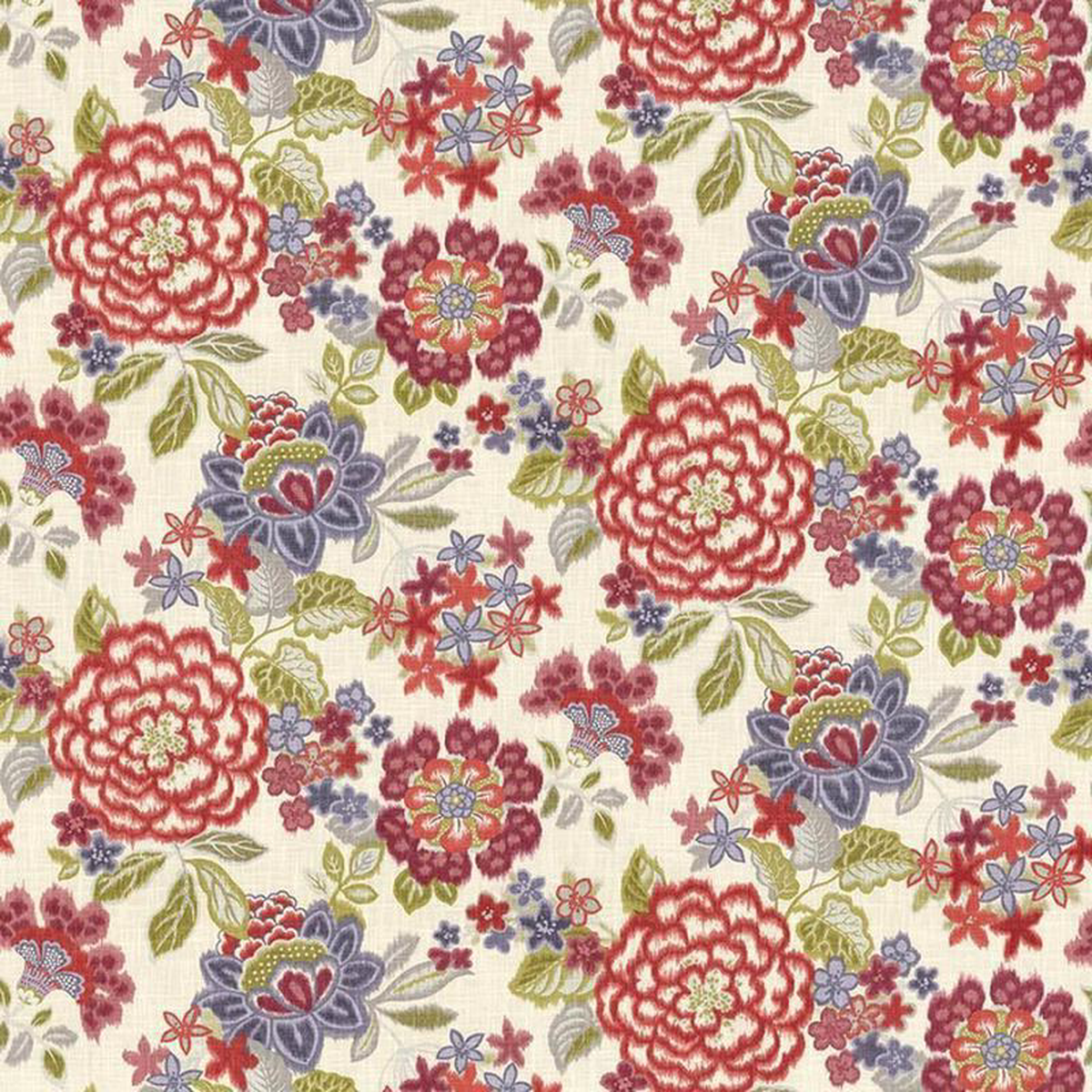 Oleana Pomegranate by Kasmir Fabric