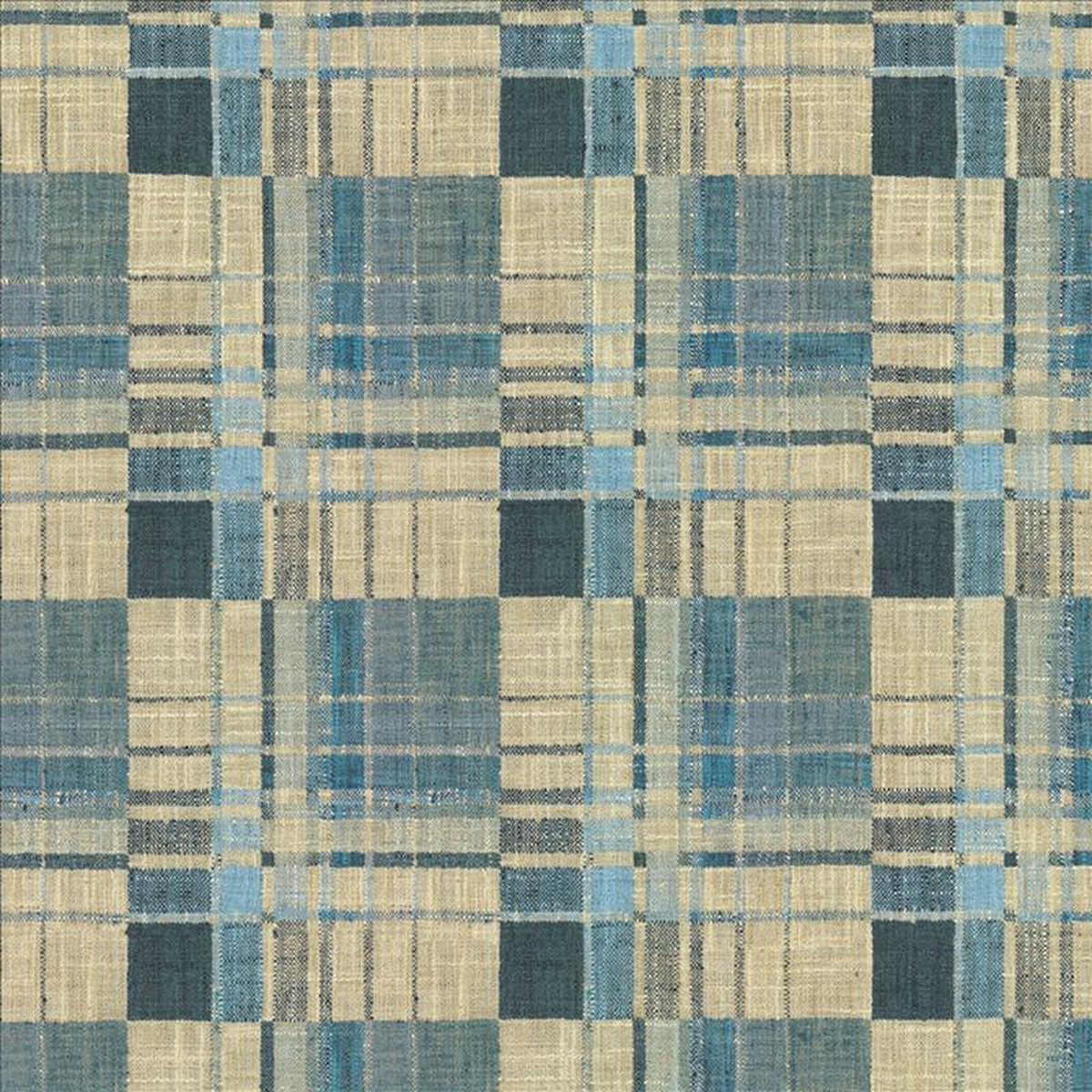 Plaidington Seaglass by Kasmir Fabric