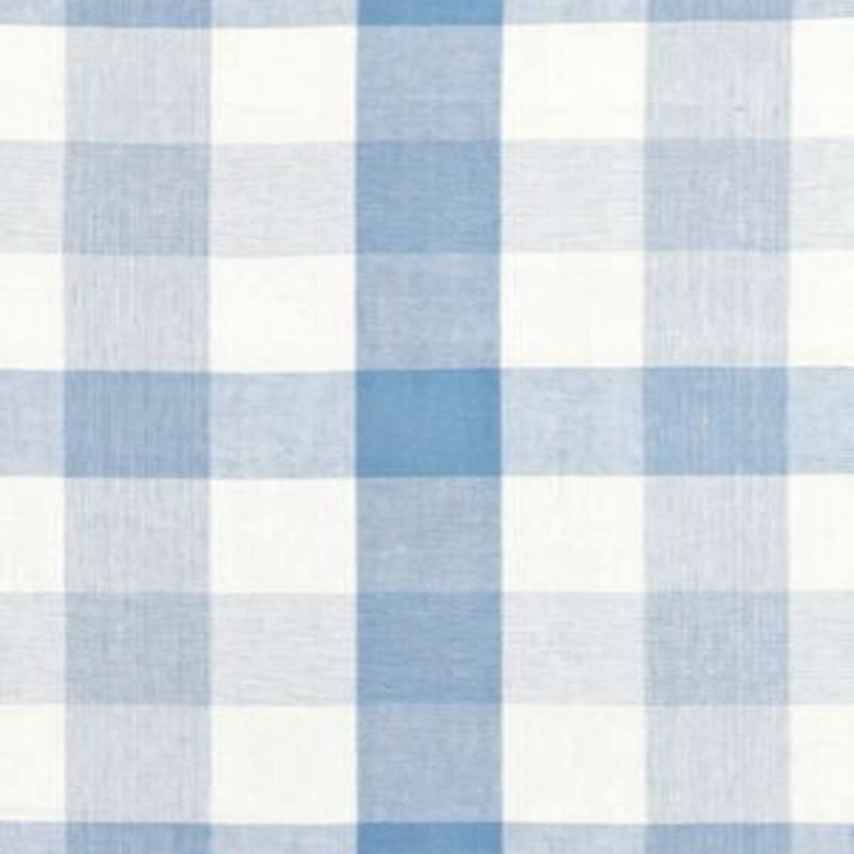 Scalamandre Fabric Westport Linen Plaid Sky
