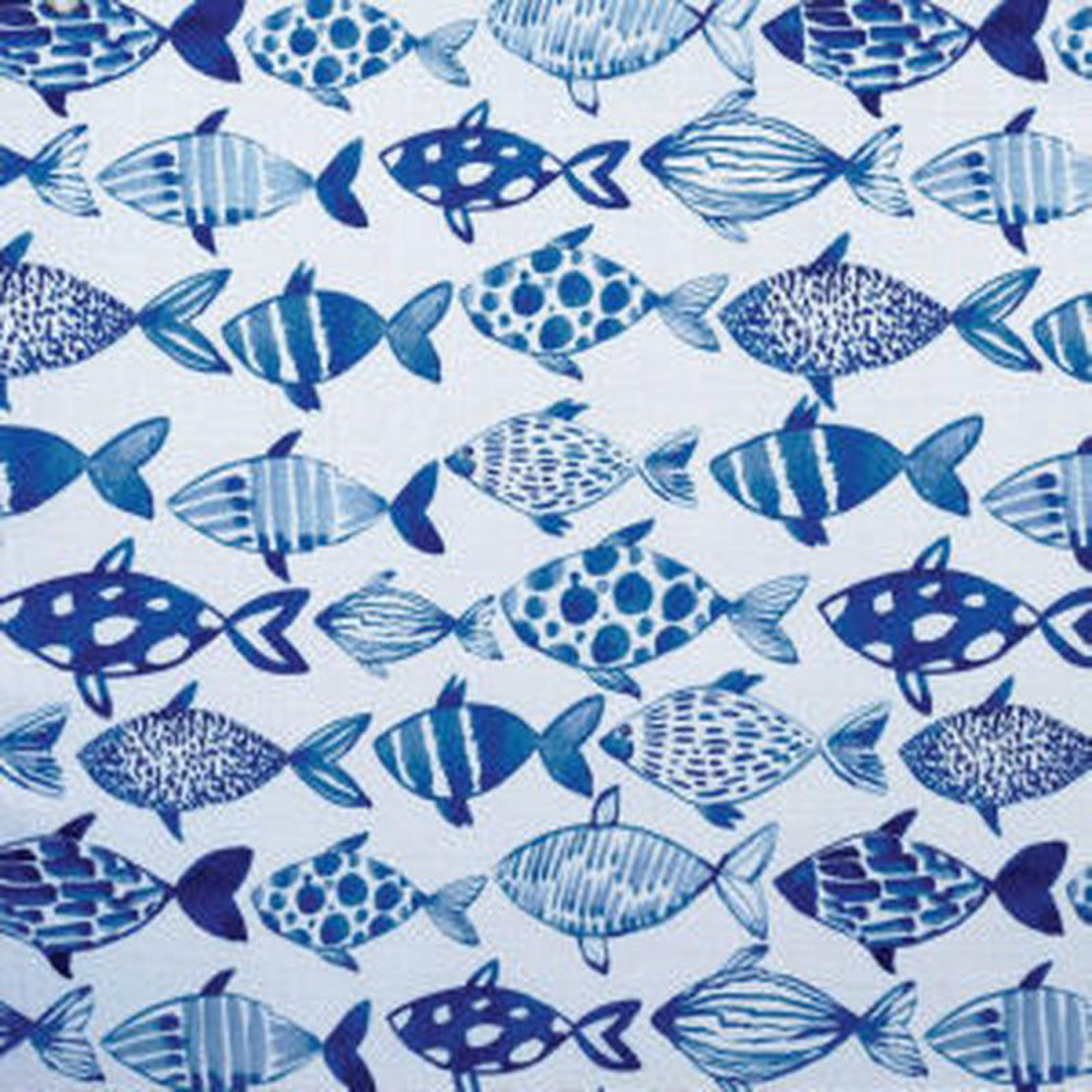 Nestor Blue by Norbar Fabric