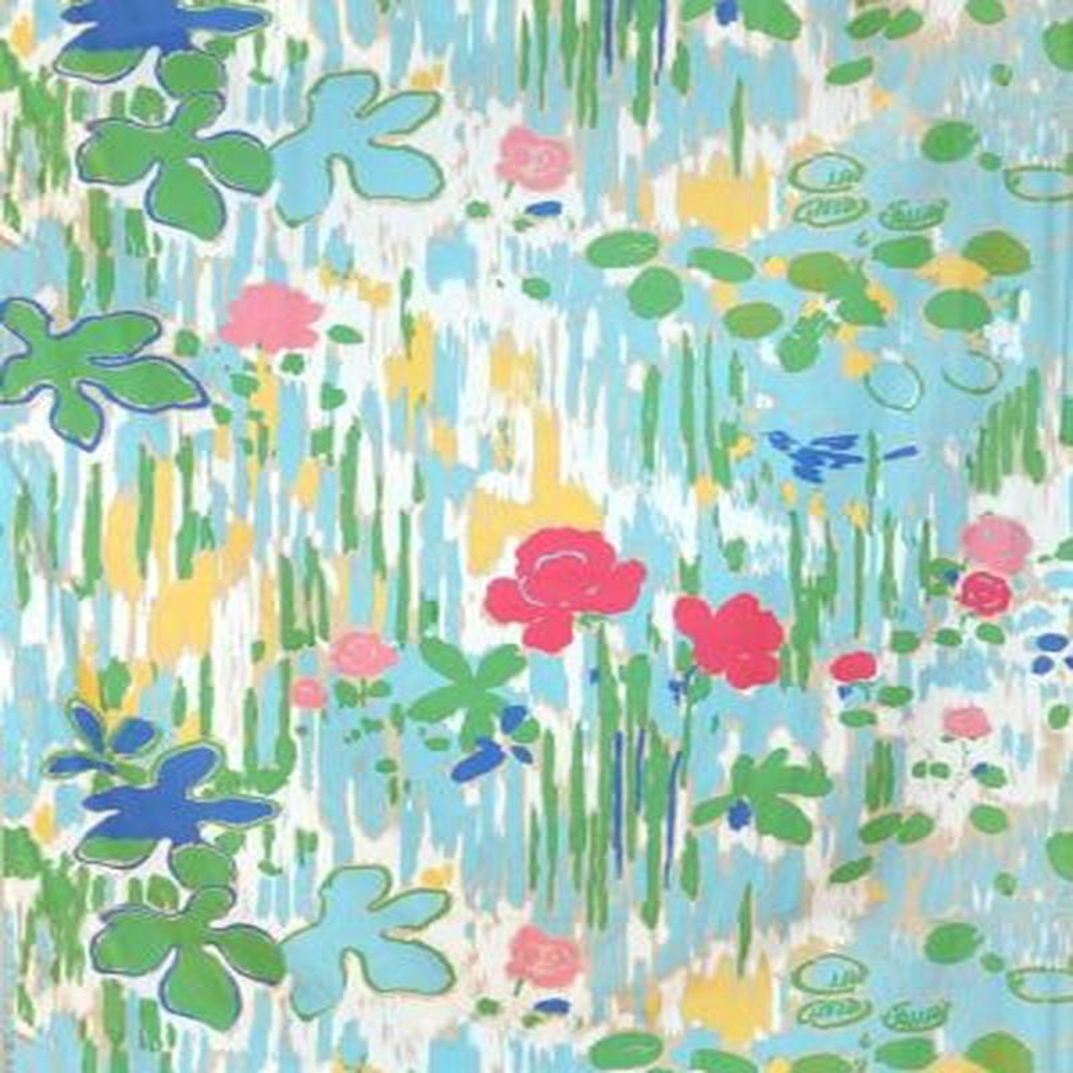 Scalamandre Fabric La Fenetre Ouverte Multi