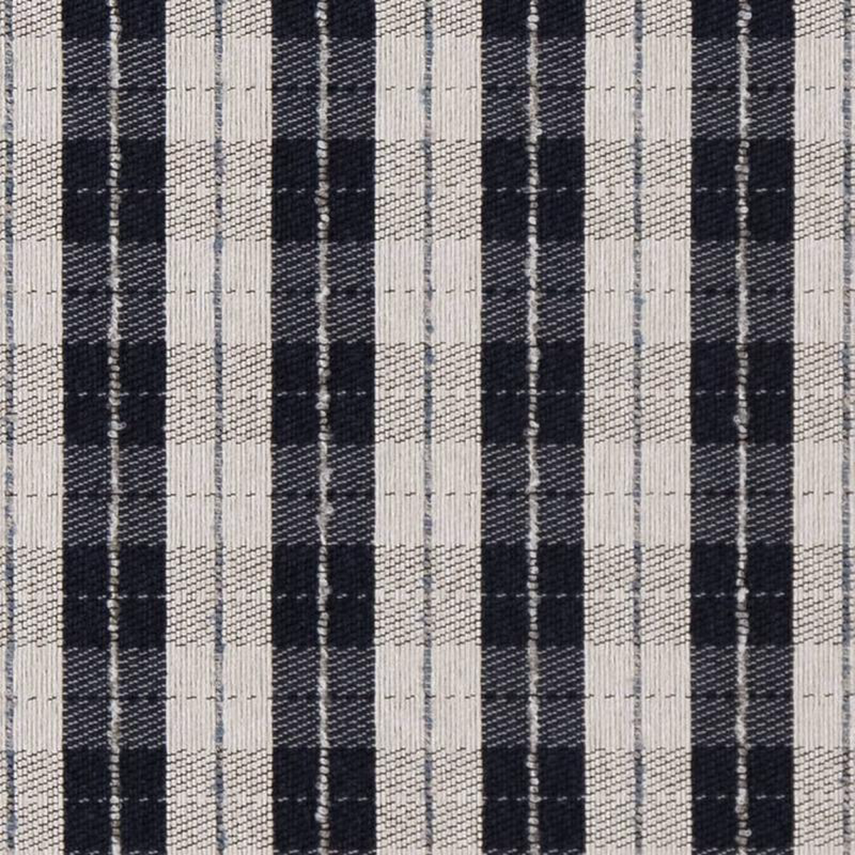 D1952 Navy Plaid by Charlotte Fabric