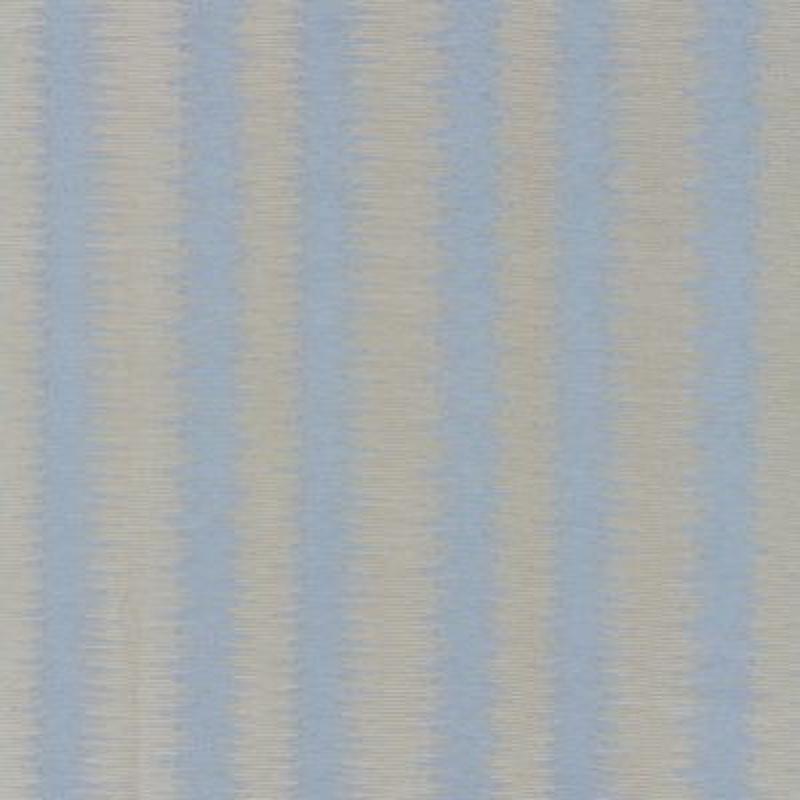 Scalamandre Fabric Konya Ikat Stripe Bluestone