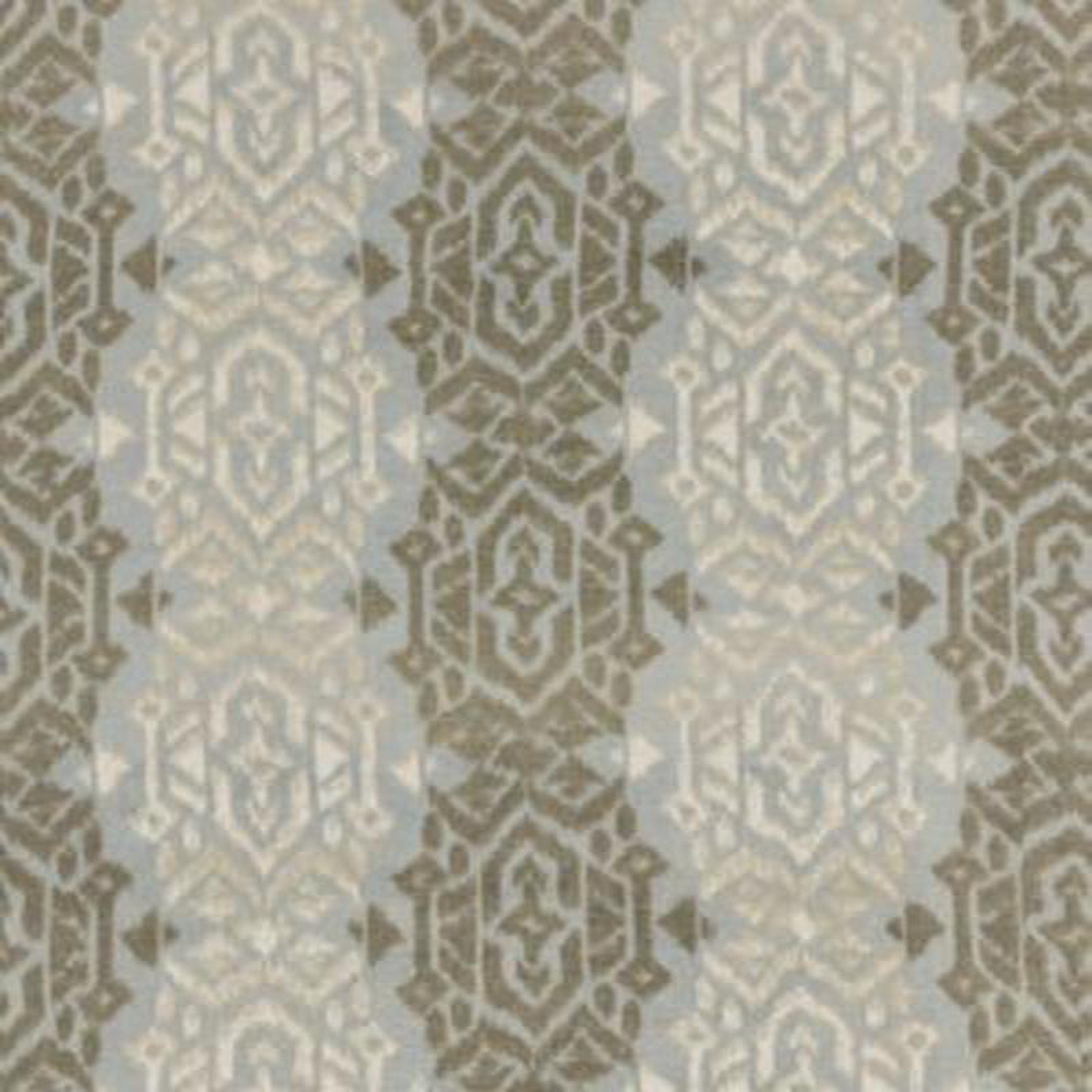 Scalamandre Fabric Sumatra Ikat Weave Bluestone