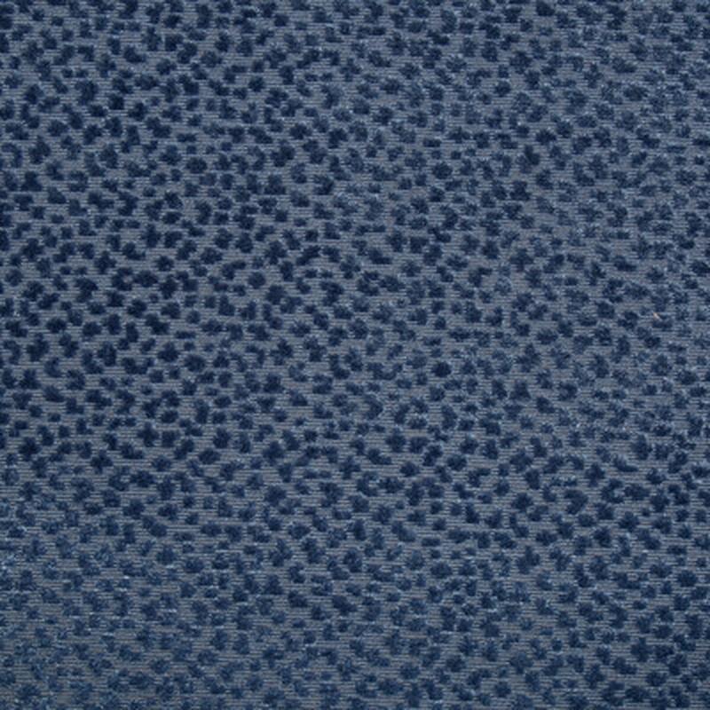 La Panthere Velvet Blue by Brunschwig & Fils Fabric