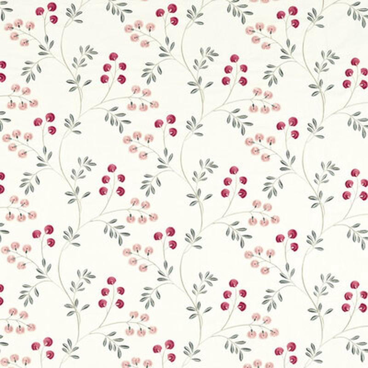 Rochelle BlushRaspberry by Clarke And Clarke Fabric