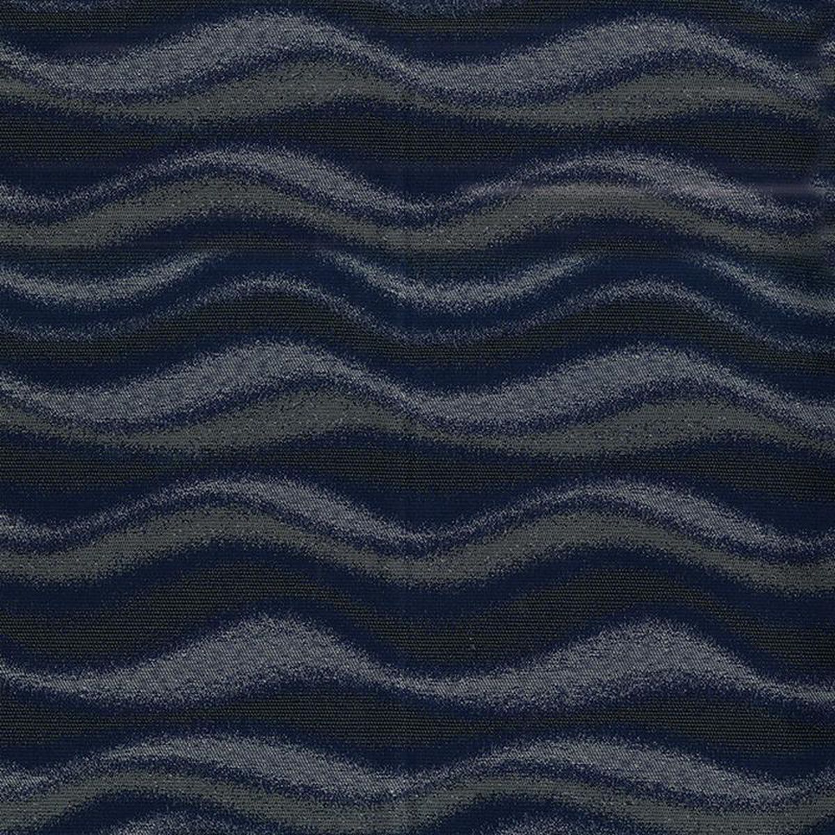 Waves 3009 Midnight Blue by Crypton Fabric
