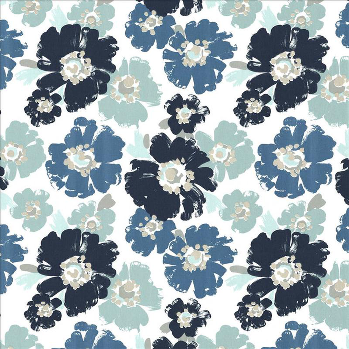 Adelina Indigo by Kasmir Fabric