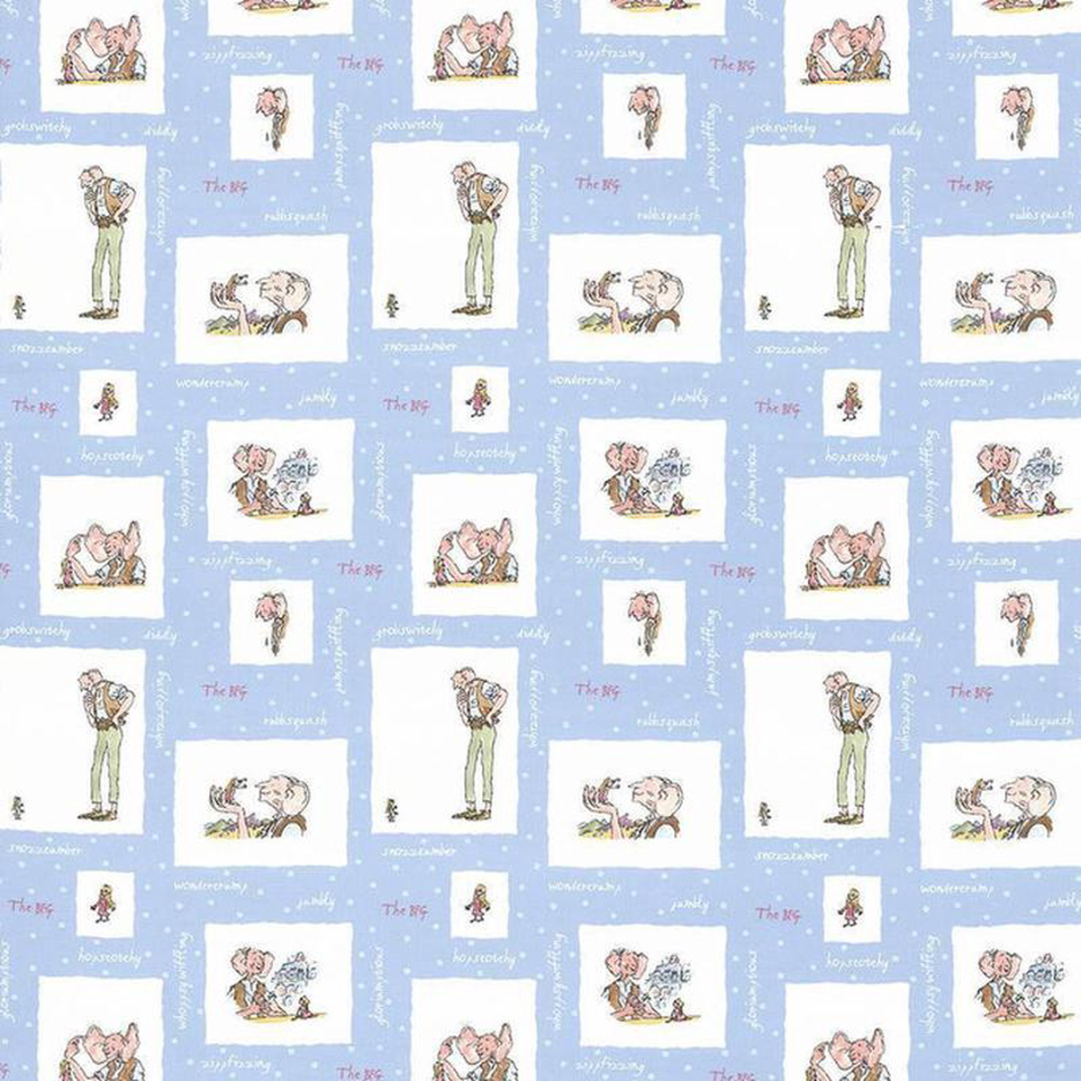 Bfg Puddlenuts Blue by Kasmir Fabric