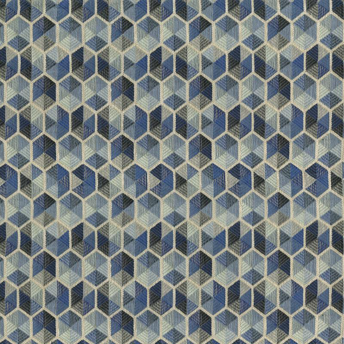Antic 302 Glacier by ABBEYSHEA Fabric