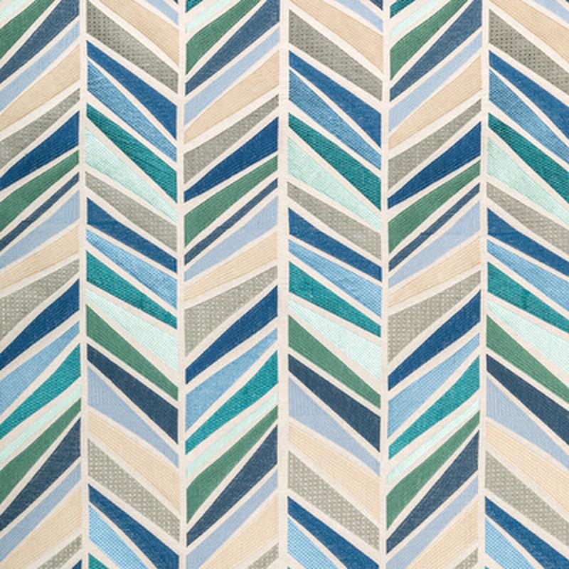Tala Embroidery Aegean by Lee Jofa Modern Fabric