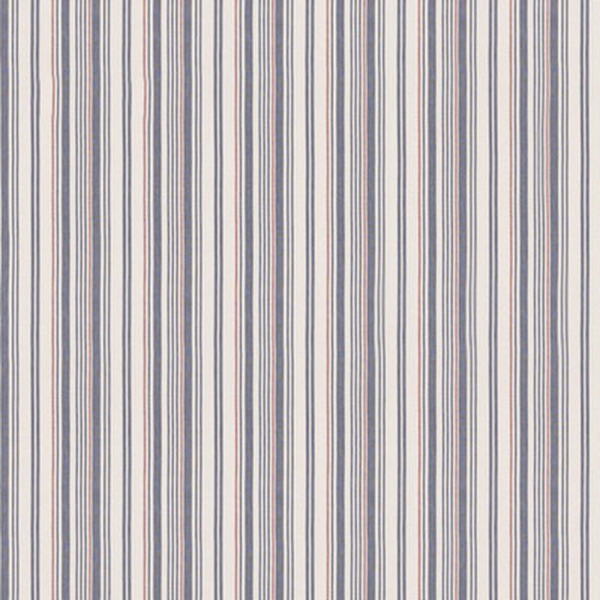 Spinnaker Stripe IndigoRed by Mulberry Fabric