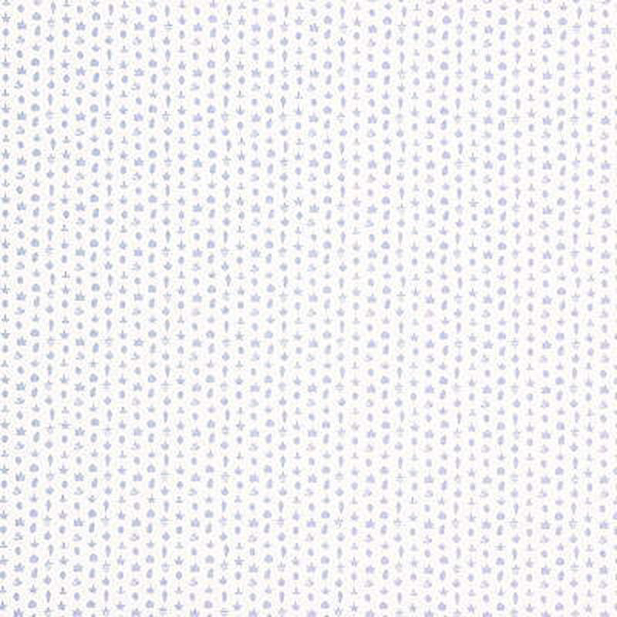 LEAF MEDLEYBLUE Leaf Medley Blue by Fired Earth Fabric