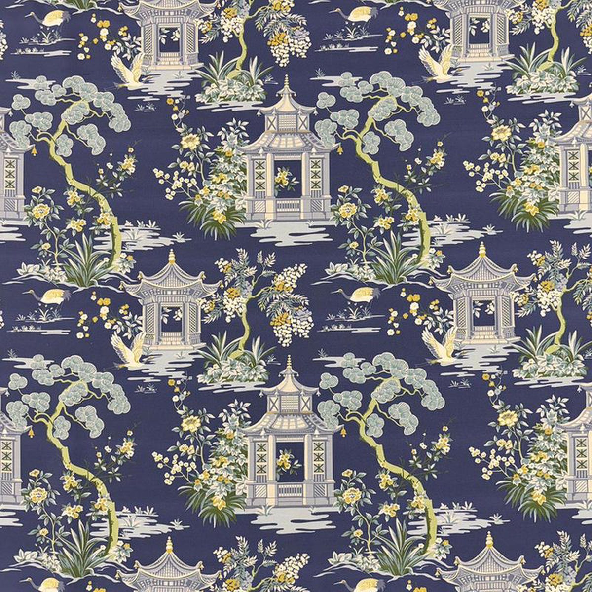 Ateri Cobalt by Magnolia Fabric