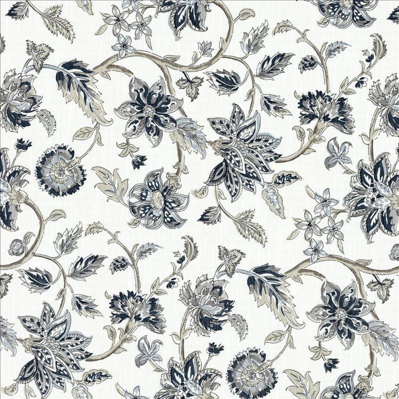 Aylesworth Charcoal by Kasmir Fabric