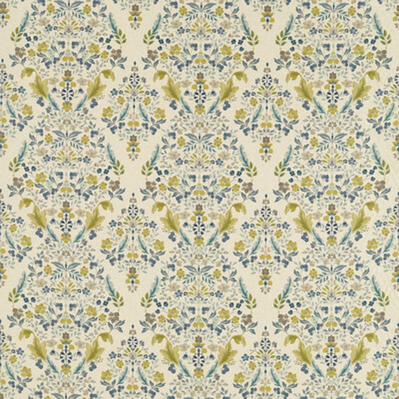 Gawthorpe Mineral/Linen by Clarke And Clarke Fabric