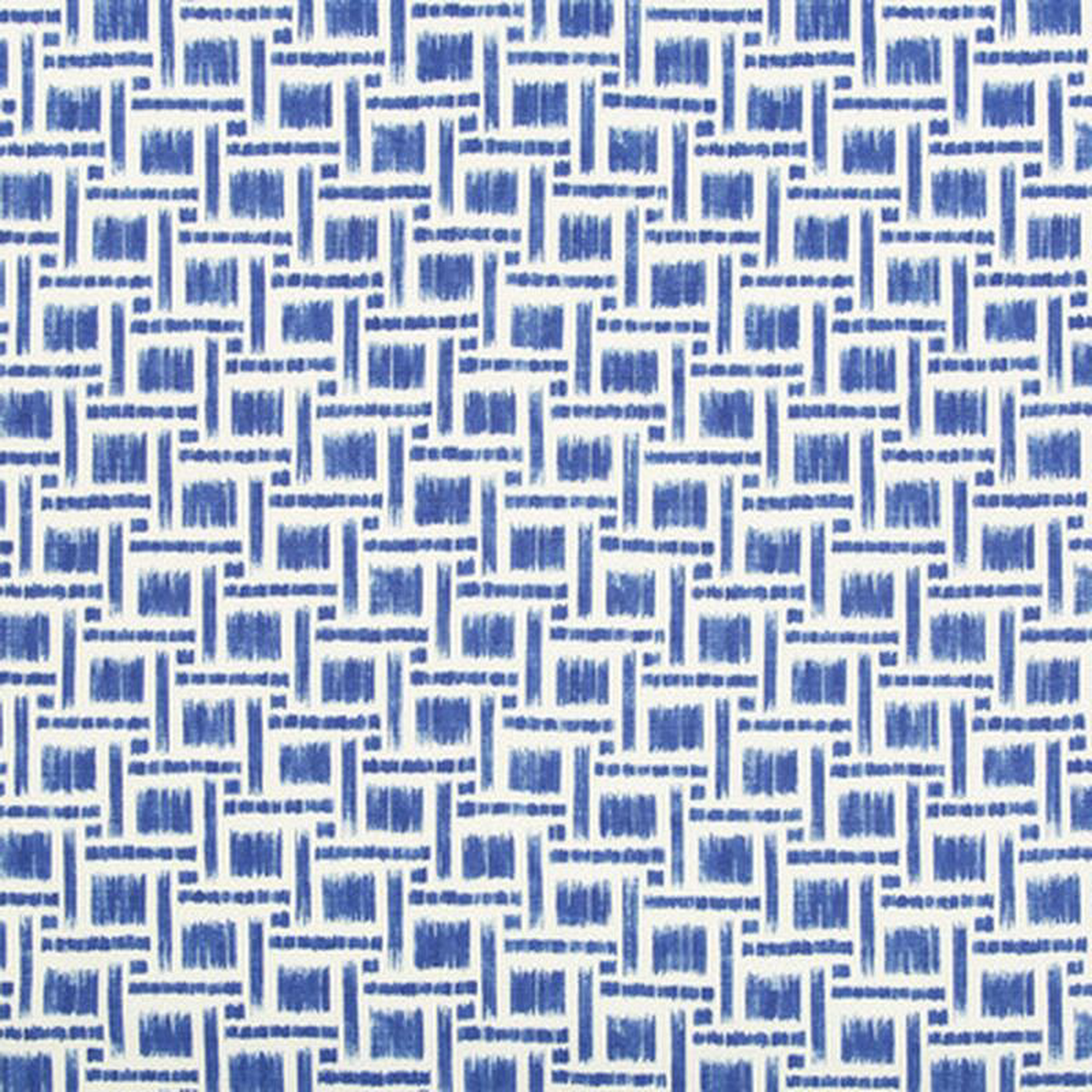 Mira Print Blue by Brunschwig 038 Fils Fabric