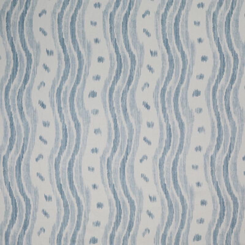 Ikat Stripe Pale Blue by Lee Jofa Fabric