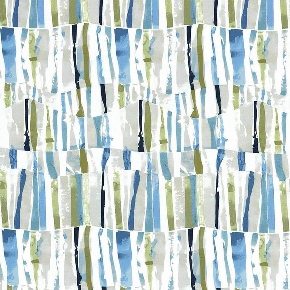 Contempo Stripe Aqua by Kasmir Fabric