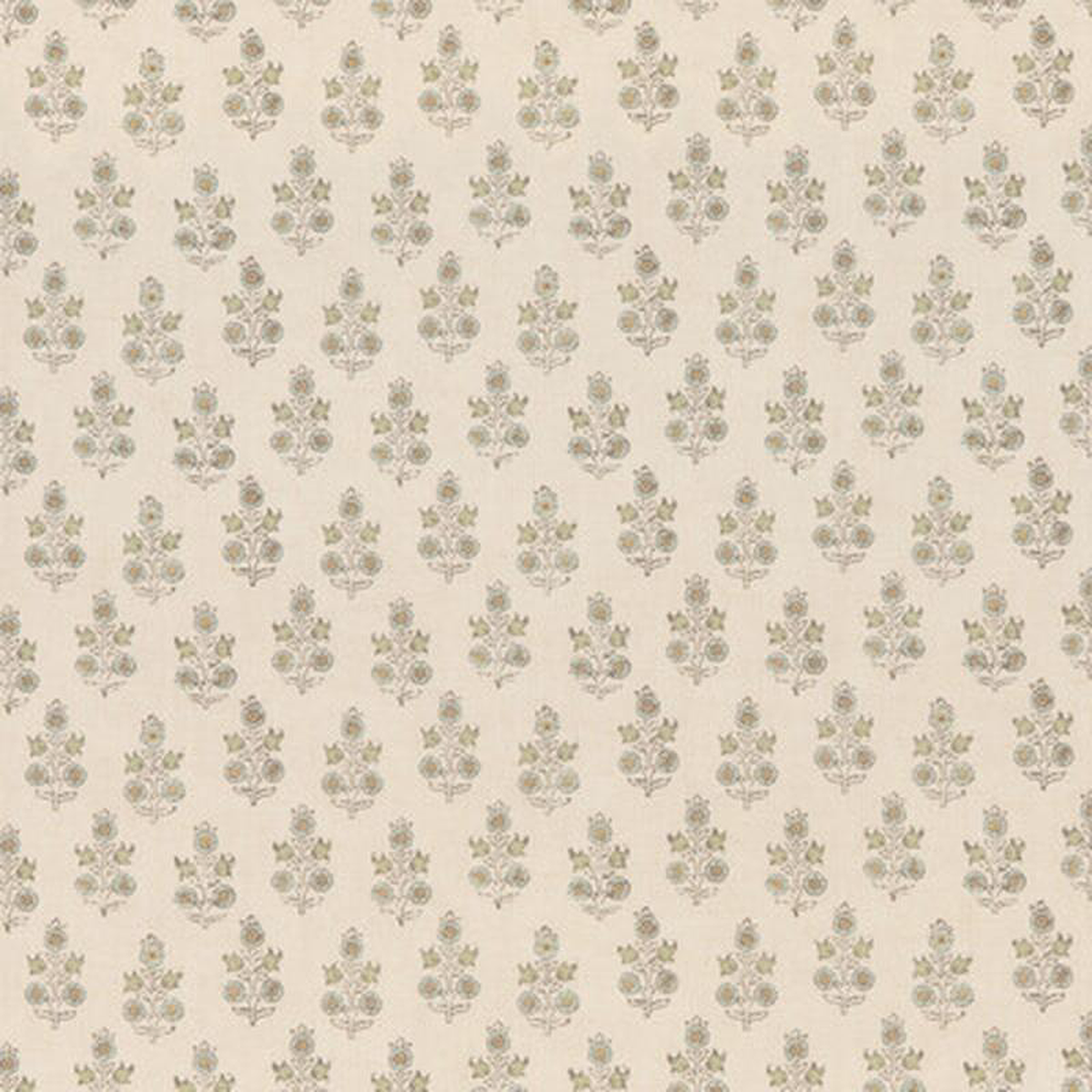 Poppy Sprig Aqua by G P 038 J Baker Fabric
