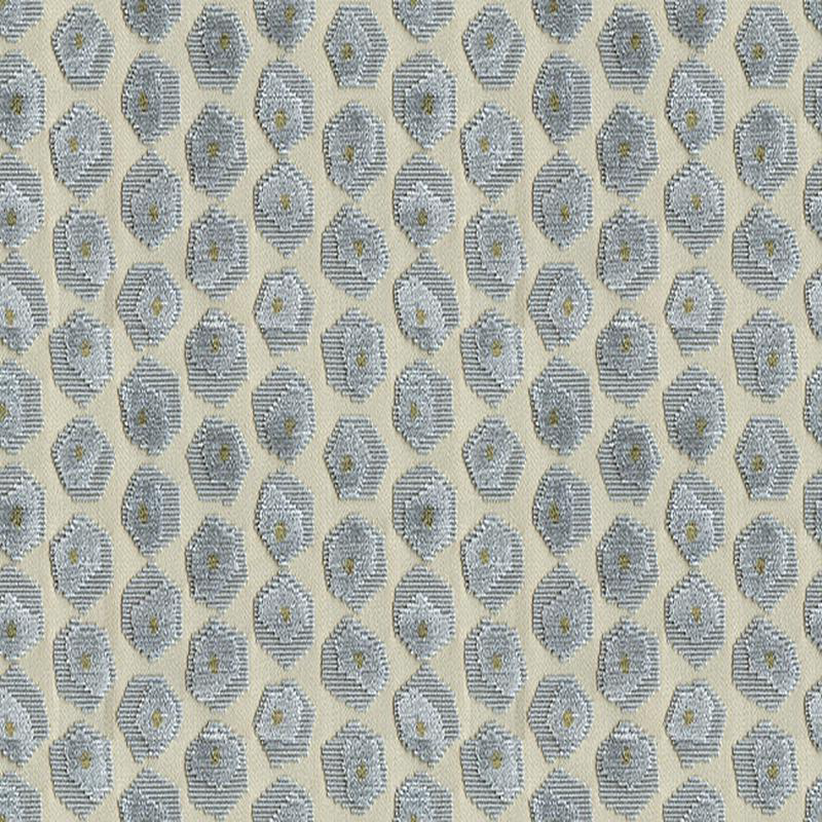 Gem Velvet Aqua by Groundworks Fabric