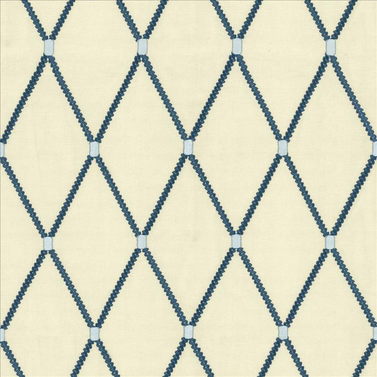 Arlo Diamond Blue by Kasmir Fabric