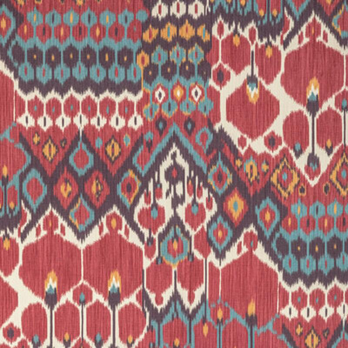 Bonnieux Print BerryAqua by Brunschwig 038 Fils Fabric