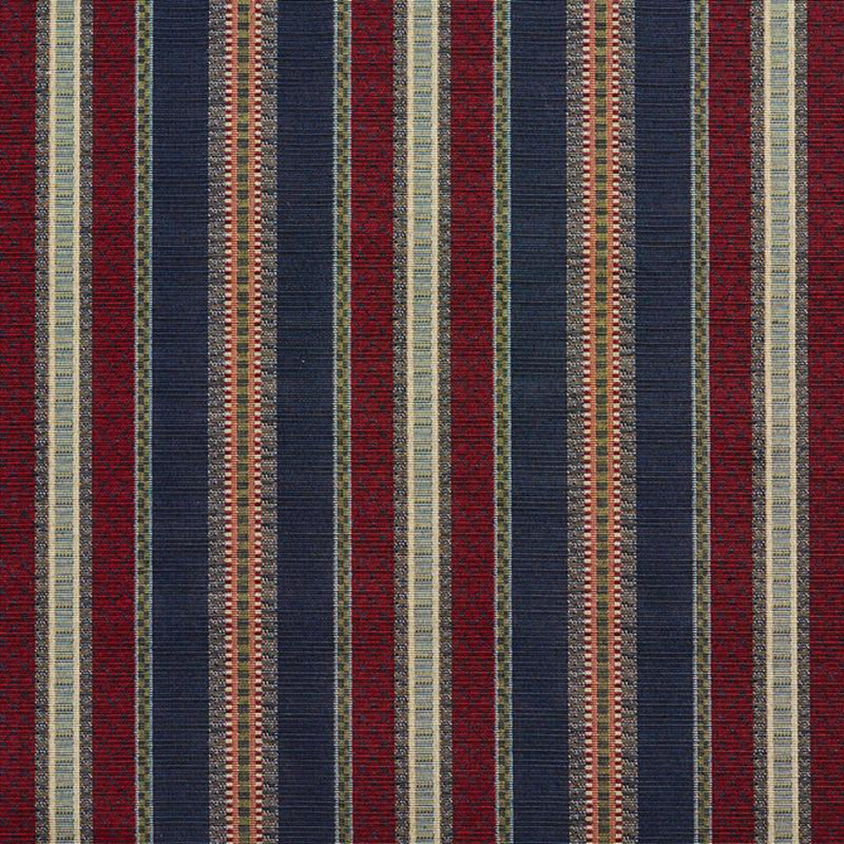 1987 Navy Stripe by Charlotte Fabric