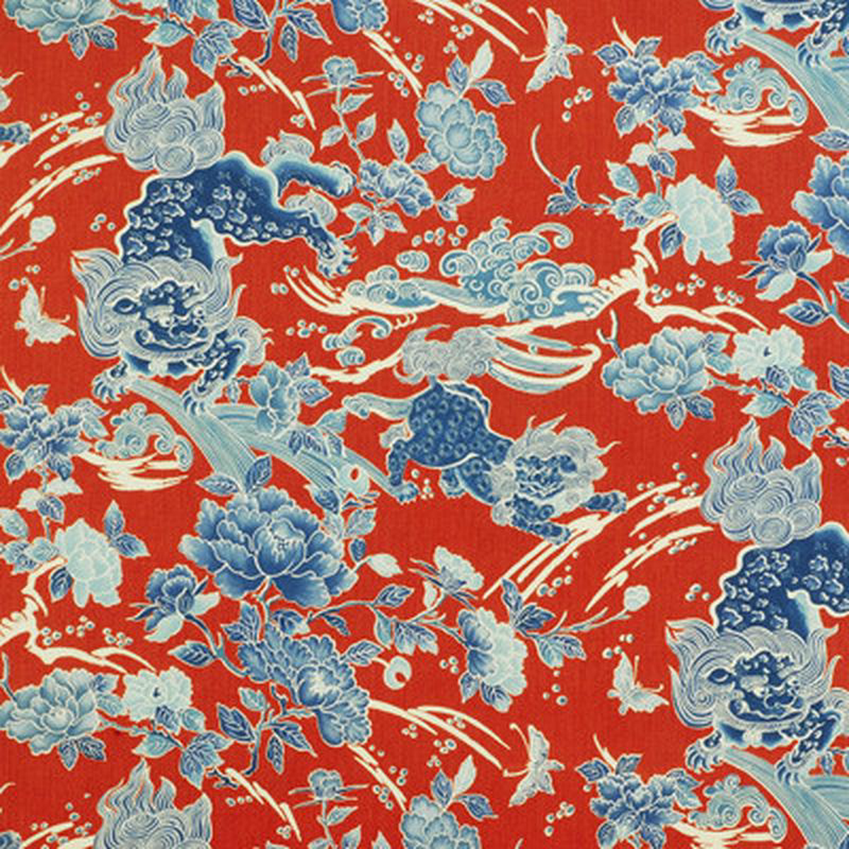 Shishi Poppy by Brunschwig 038 Fils Fabric
