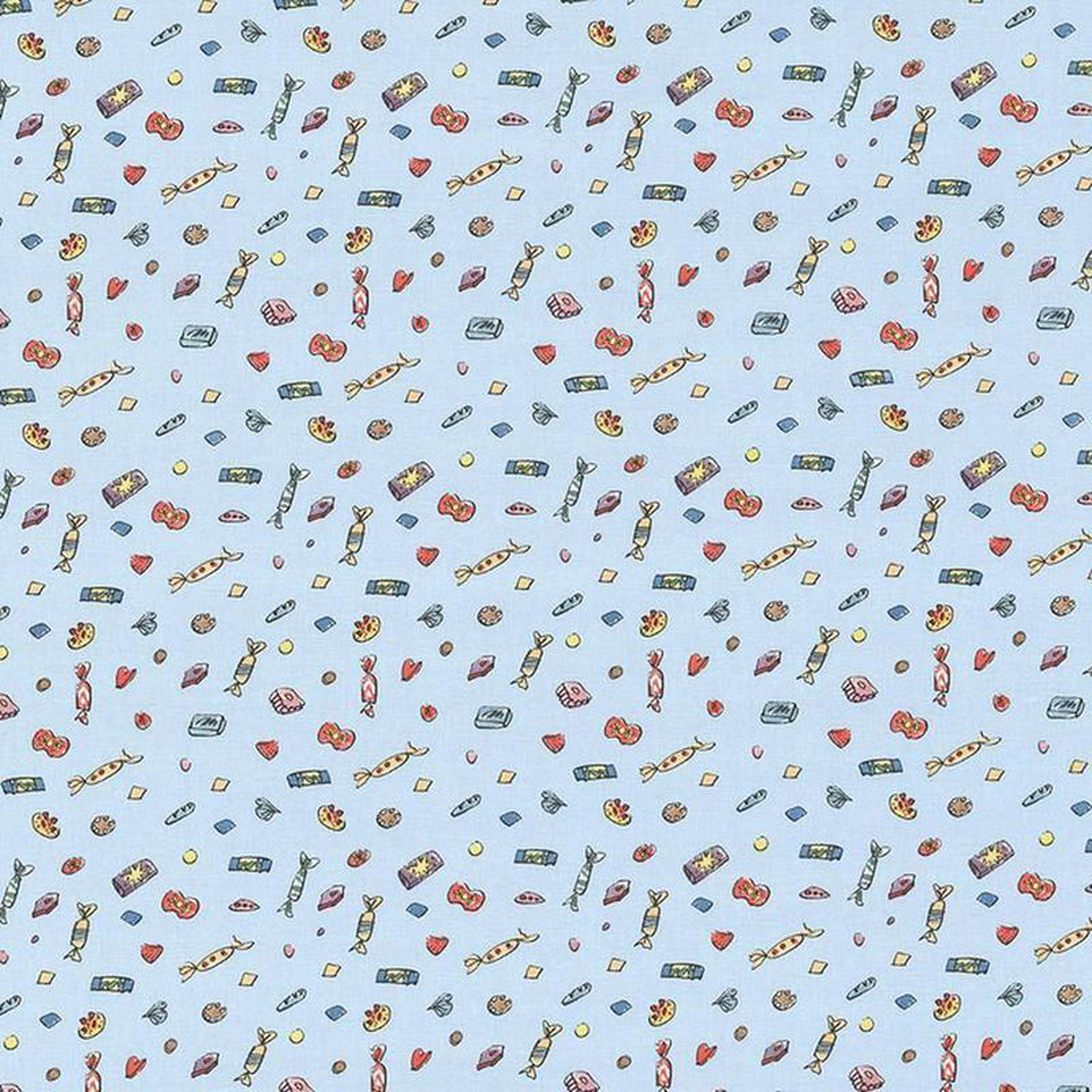Lickswishy Sweet Blue Sky by Kasmir Fabric